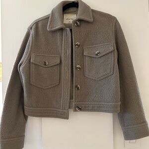 Wilfred Free Ganna Jacket from Aritzia, like new, Sage Colour, size XXS